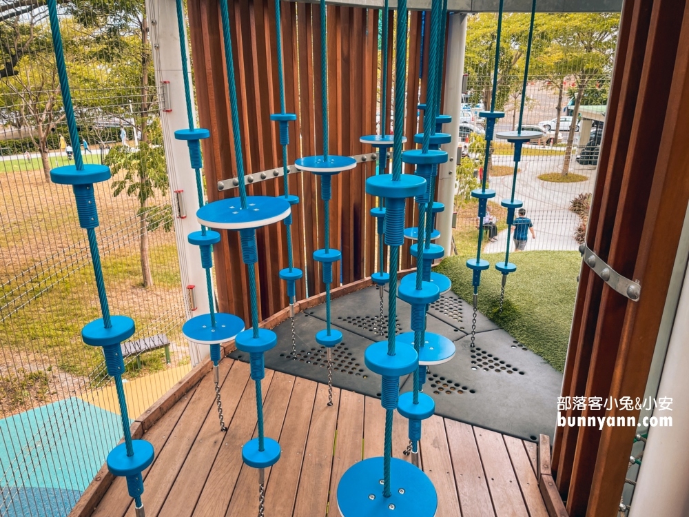 屏東【大鮪魚航海樂園】超好玩高塔溜滑梯！就在東港兒童公園，等你來挑戰！