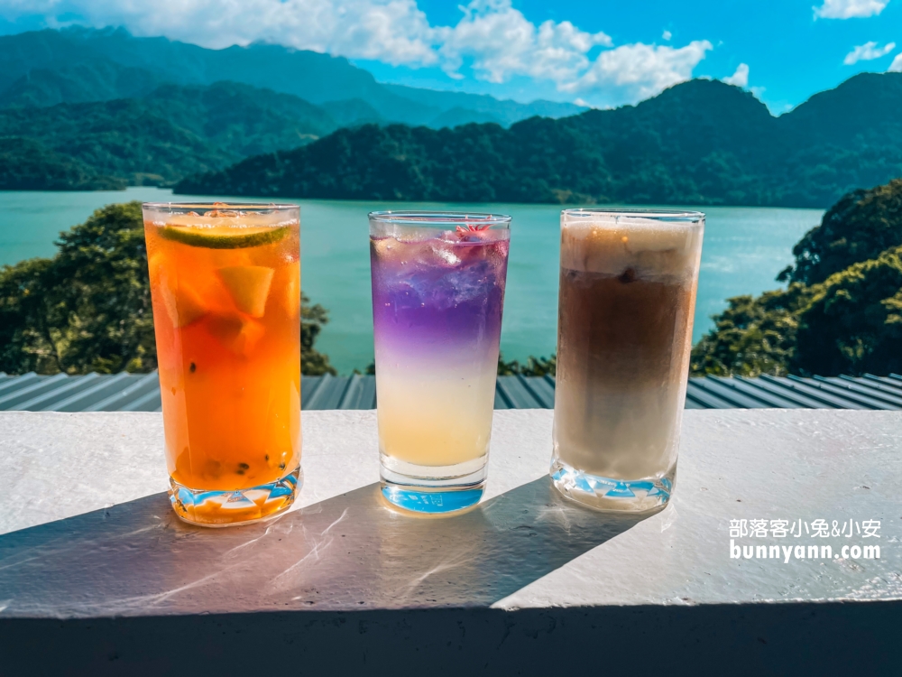 桃園咖啡店【環湖咖啡好食】美麗水庫湖景第一排視野有夠好