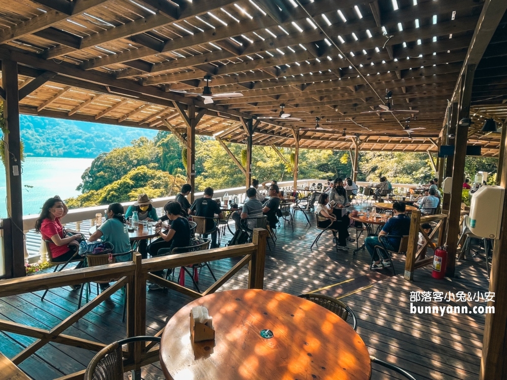桃園咖啡店【環湖咖啡好食】美麗水庫湖景第一排視野有夠好
