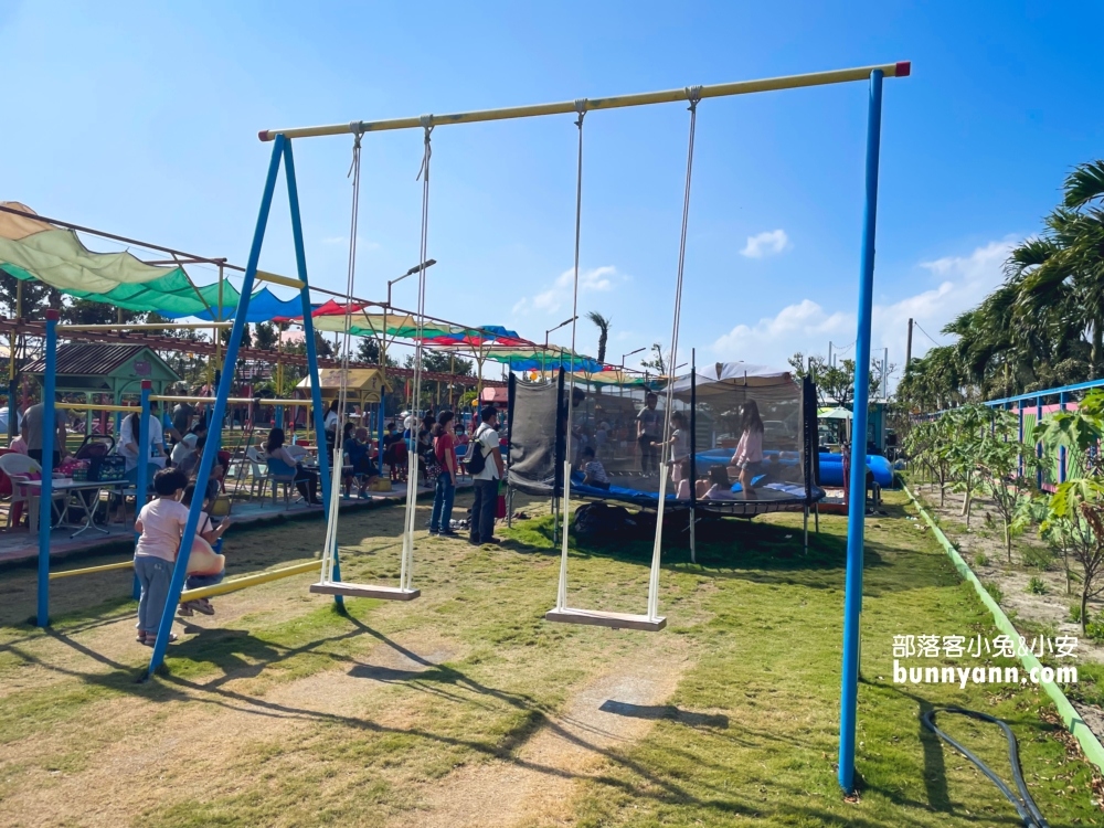 【欣蝶園親子休閒農場】假日才有開放的能烤肉和玩耍新農場