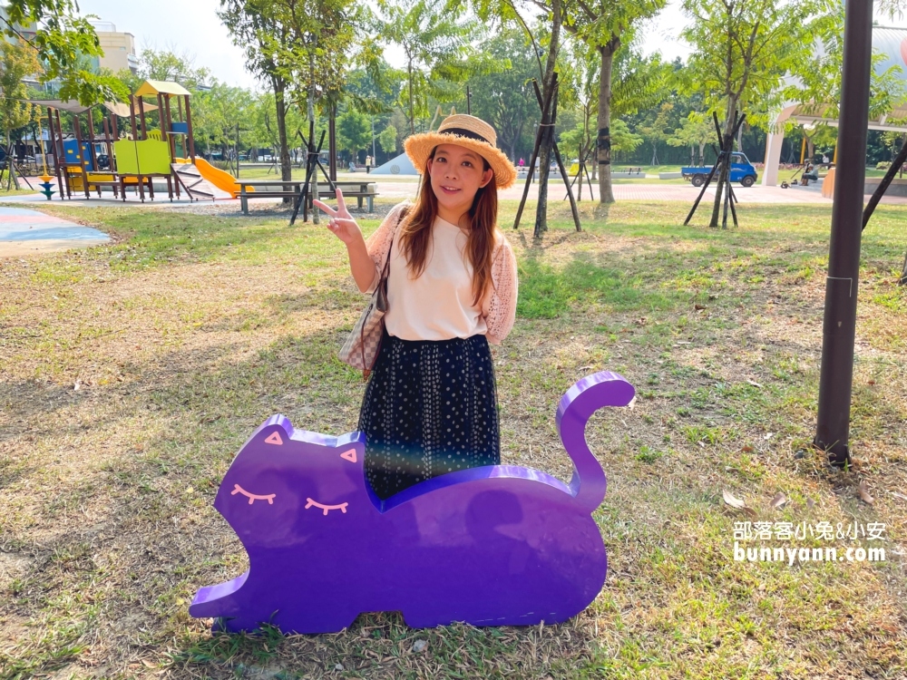 嘉義【打貓親子廣場】民雄有沙坑&溜滑梯的早安公園