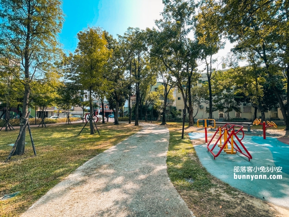 嘉義【打貓親子廣場】民雄有沙坑&溜滑梯的早安公園