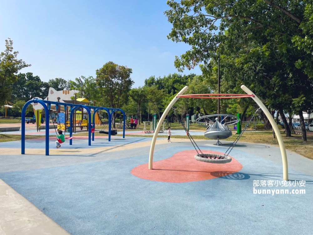 嘉義【打貓親子廣場】民雄有沙坑&溜滑梯的早安公園