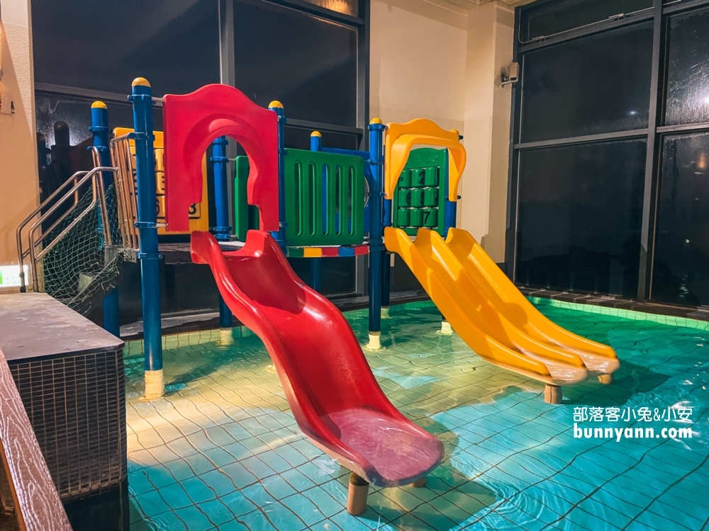 桃園【南方莊園渡假飯店】裡面的水療設施、親子遊戲區超好玩