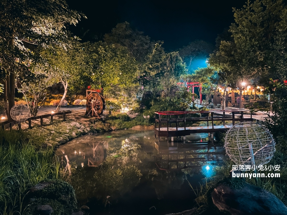 高雄【千野村】夜訪日式景觀園區，秒飛京都日系景觀餐廳(門票優惠)