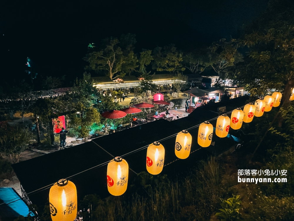 高雄【千野村】夜訪日式景觀園區，秒飛京都日系景觀餐廳(門票優惠)