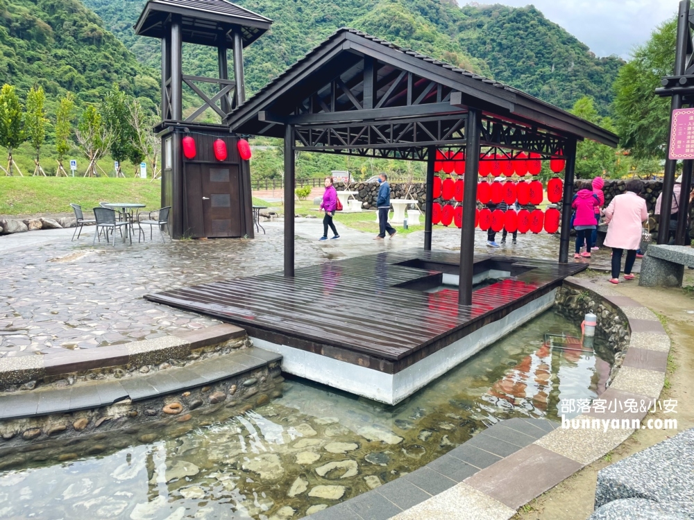 苗栗泰安【泰雅原住民文化產業園區】深山的溫泉煮蛋和泡腳池