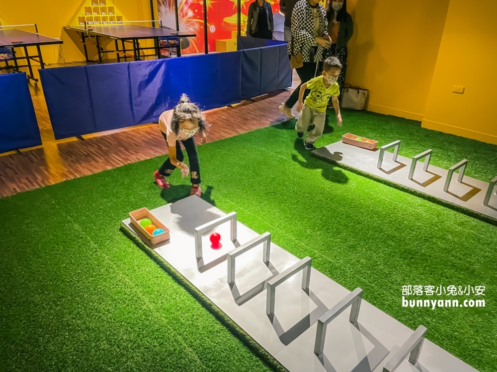 超有趣的【宜蘭歪歪球】真人彈珠檯和12種球類運動可玩