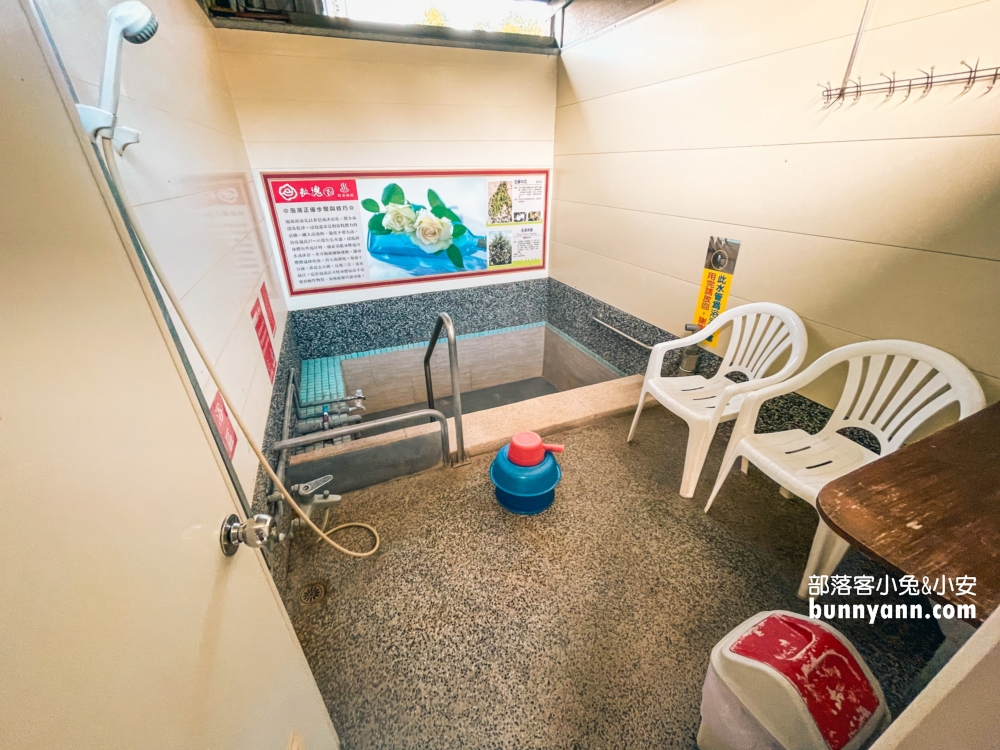 宜蘭礁溪【玫瑰園原泉湯屋】小巷子內的平價雙人溫泉湯屋