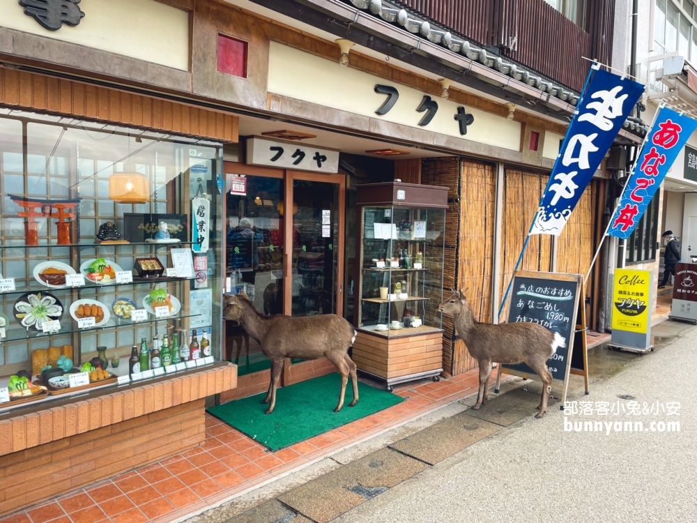 日本【嚴島神社】漂浮海上紅色鳥居，島上好多小鹿散步。