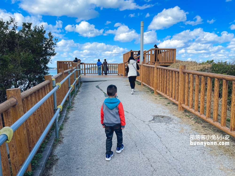 【角島大橋】景色超美的角島大橋展望台，和食処夢岬定食。
