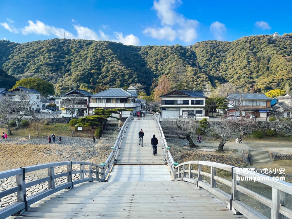 【山口岩國錦帶橋】日本三名橋之一，岩國城天守閣視野超好