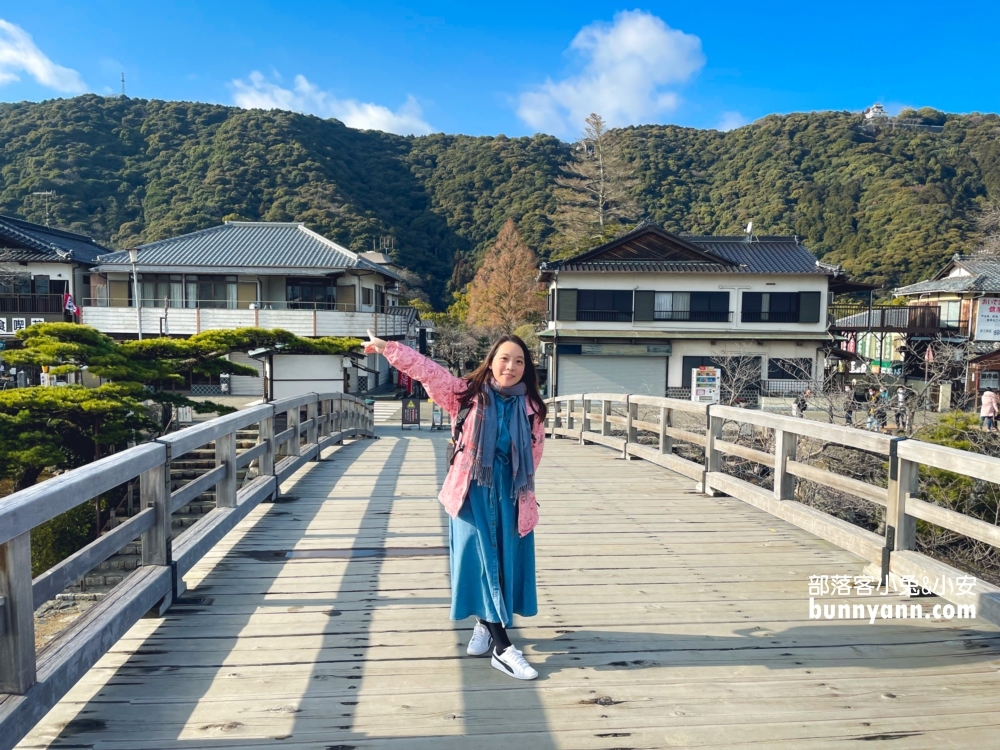 【山口岩國錦帶橋】日本三名橋之一，岩國城天守閣視野超好