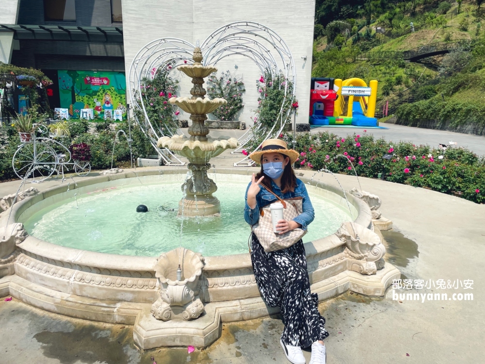 【雅聞七里香玫瑰森林】全台最大玫瑰花園，門票與餐廳介紹攻略