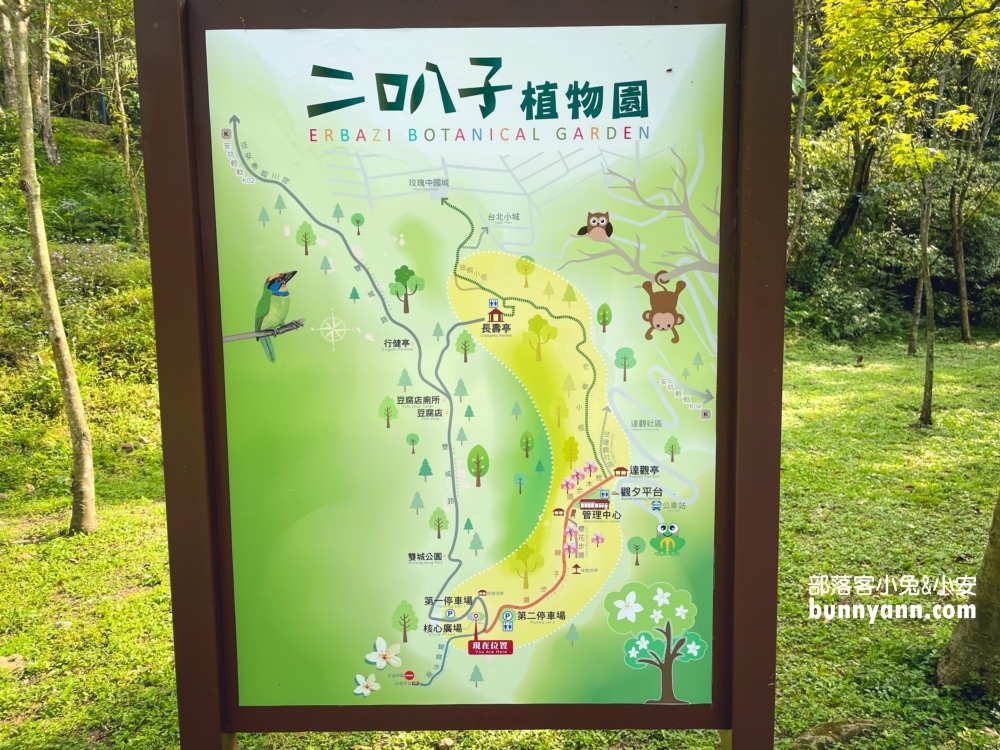 新店【二叭子植物園】讓你輕鬆漫步森林與綠谷之間