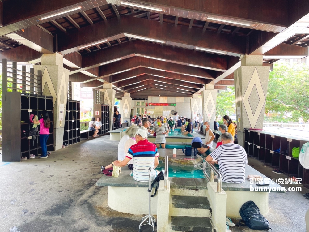 【北投復興公園泡腳池】全區免費泡腳，一日遊這樣玩最精彩