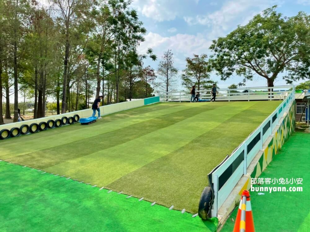 超好玩【鹿營親子農場】滑草、玩水、餵小鹿農場戶外放風半日遊