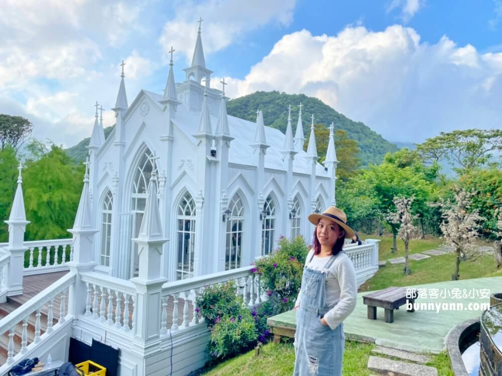 台北【真愛桃花源庭園餐廳】唯美歌德式教堂與莊園一日遊這樣玩