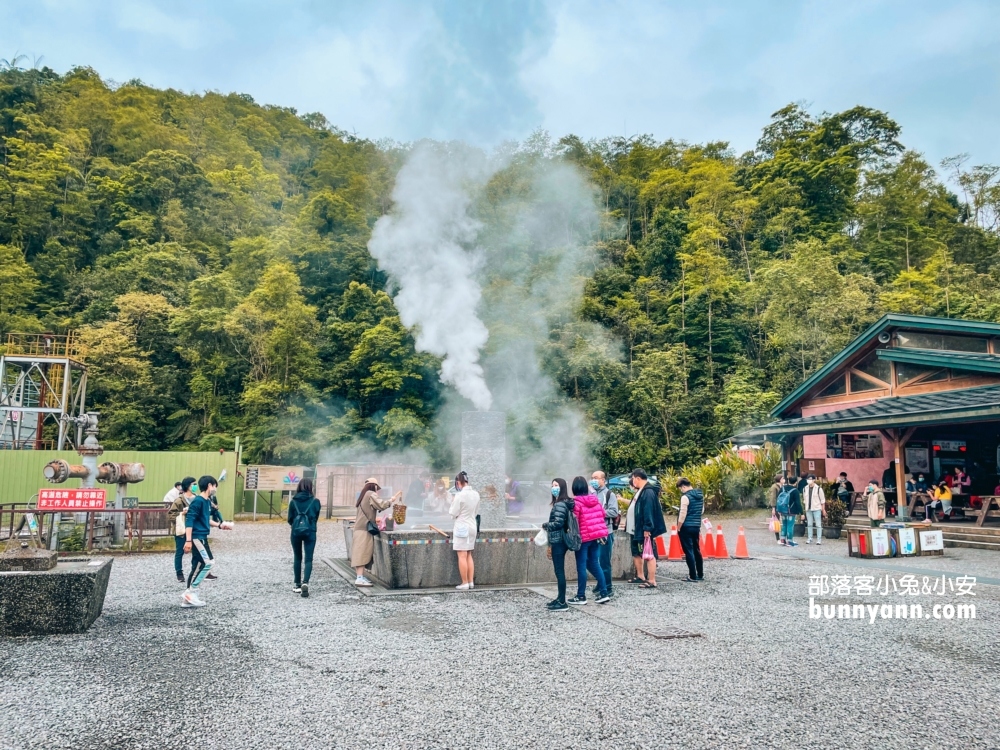 【清水地熱公園】擁有地熱泉池可煮蛋，所以又稱為宜蘭版地獄谷