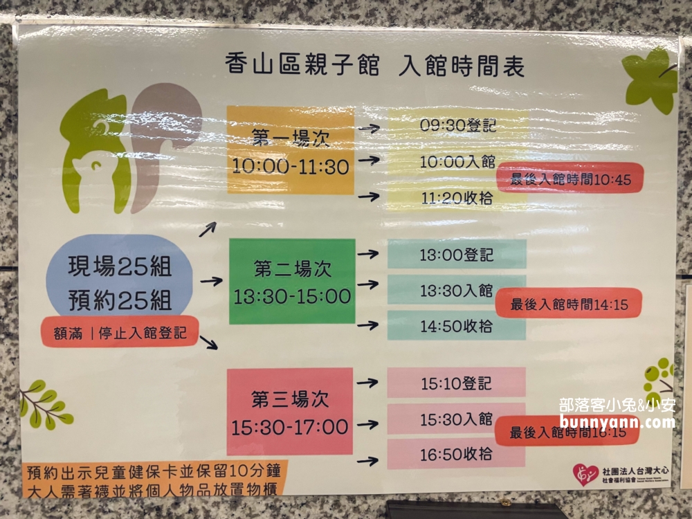新竹市【香山親子館】預約方式與室內環境介紹懶人包