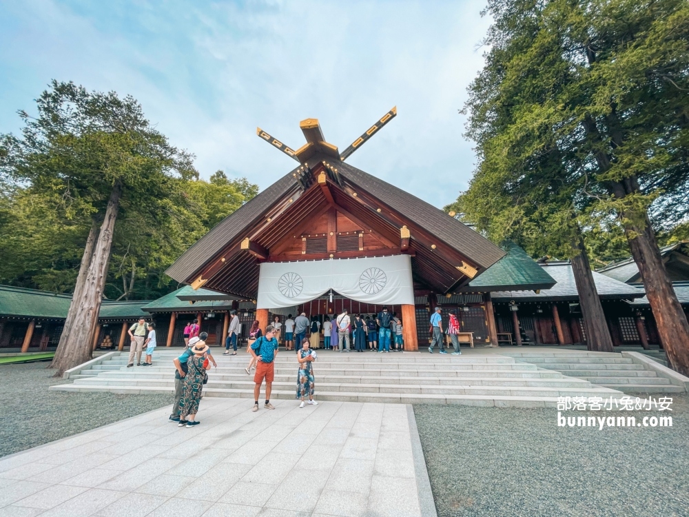 日本「北海道神宮」漫步在神社、六花亭茶屋和鳥居每個都好美麗