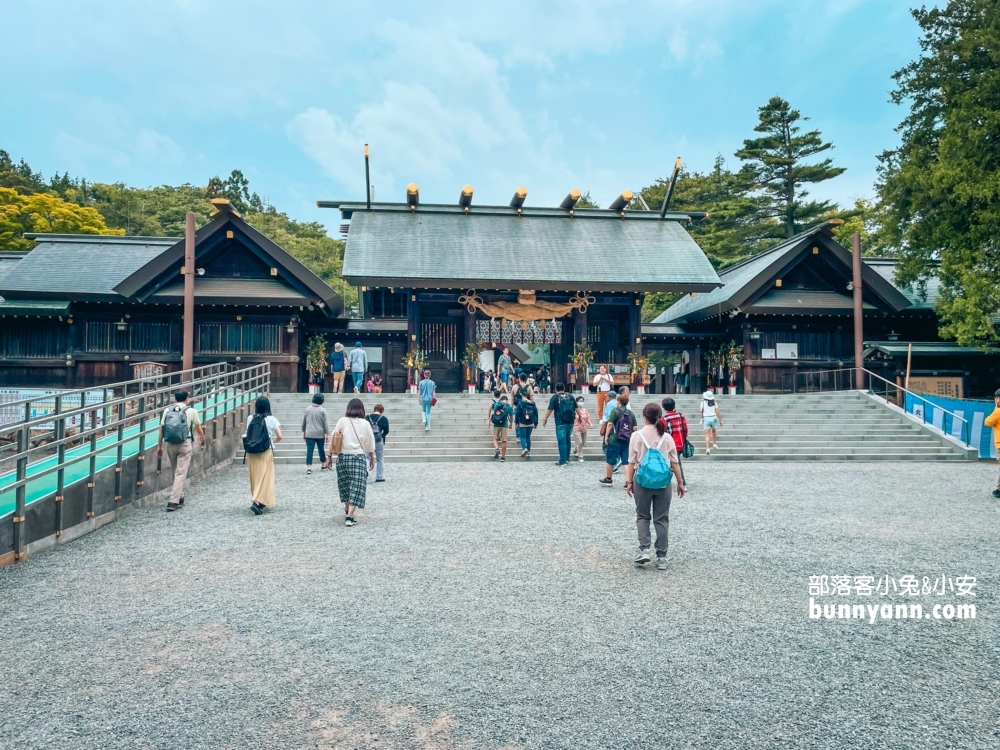 日本「北海道神宮」漫步在神社、六花亭茶屋和鳥居每個都好美麗