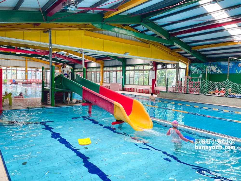 嘉義【威士登水世界】市區隱藏版水上樂園，高空滑水道超讚