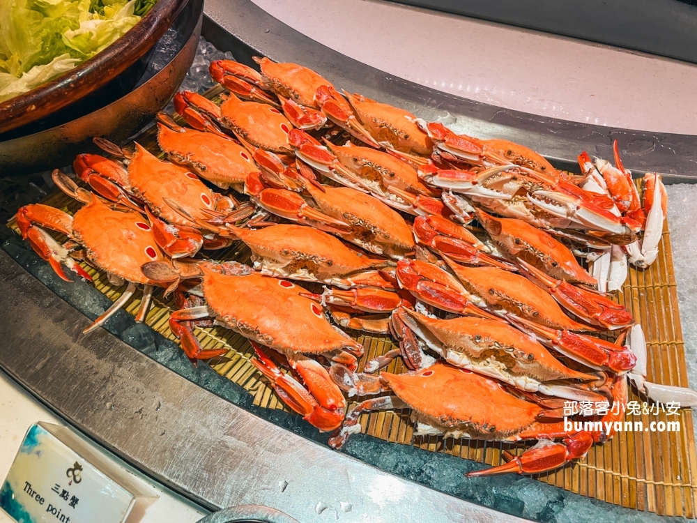 馥麗飯店御品百匯廳自助餐開箱，啤酒、螃蟹、生魚片、壽司吃到飽