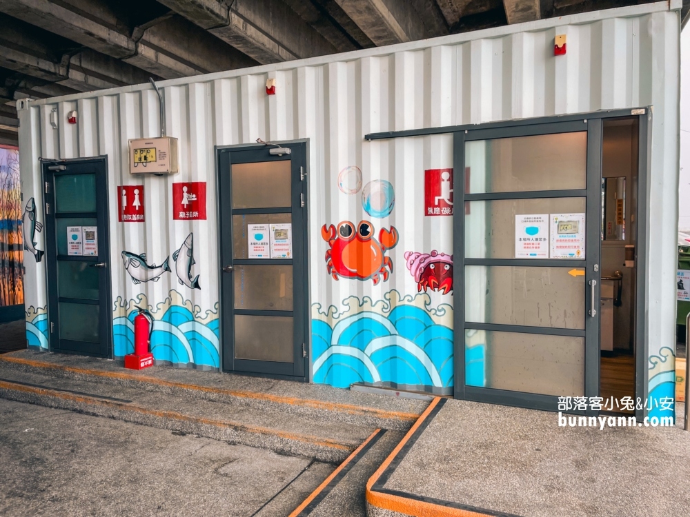 【雲林】口湖休息站，台61線高架橋下休息站，24H便利商店與廁所