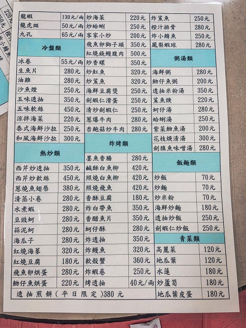 漁港裡的公道海鮮店！新北友信海鮮餐廳新鮮又實在