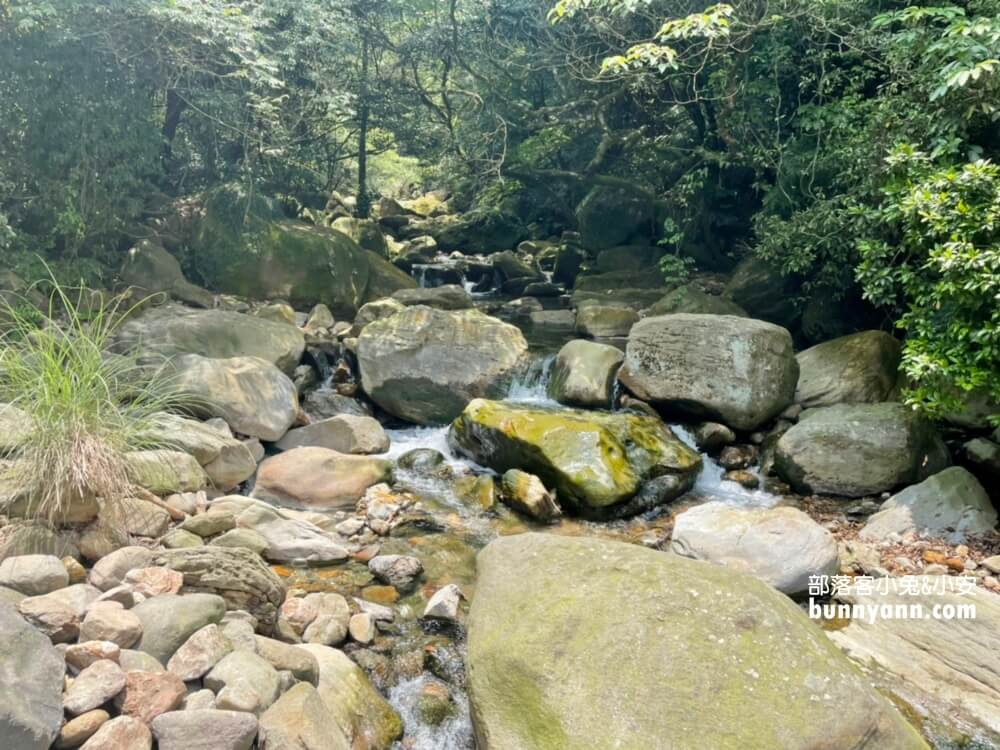陽明山野溪溫泉》下七股野溪溫泉，十分鐘泡到夢幻牛奶湯，登山肉腳也能來