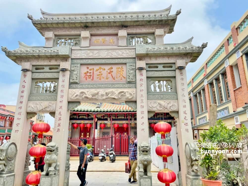 金門景點》清金門鎮總兵署，衙門問案場景重現，神祕地牢好可怕