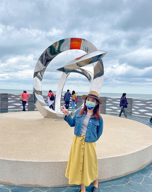 2024【新北】芝蘭公園，海上觀景平台，水藍色長廊約會看海放空。