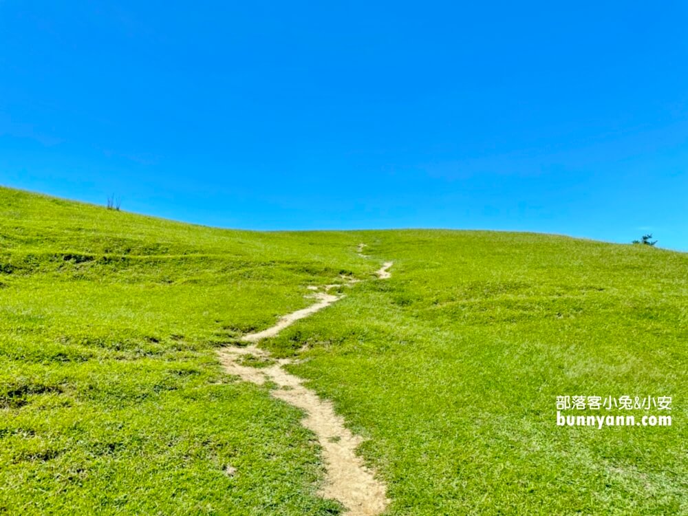 桃源谷步道內寮線，半小時攻頂山陵線，眺望北台灣最美大草原