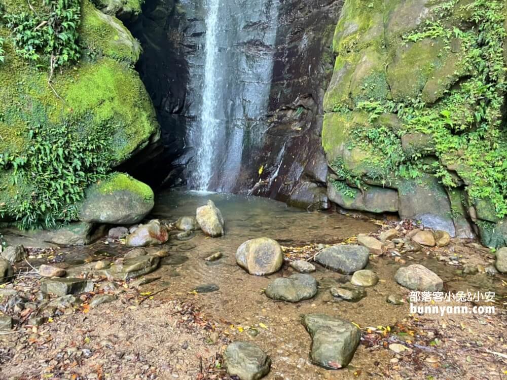 基隆【七堵泰安瀑布】來回大約30分鐘，終點是沁涼無比的森林瀑布