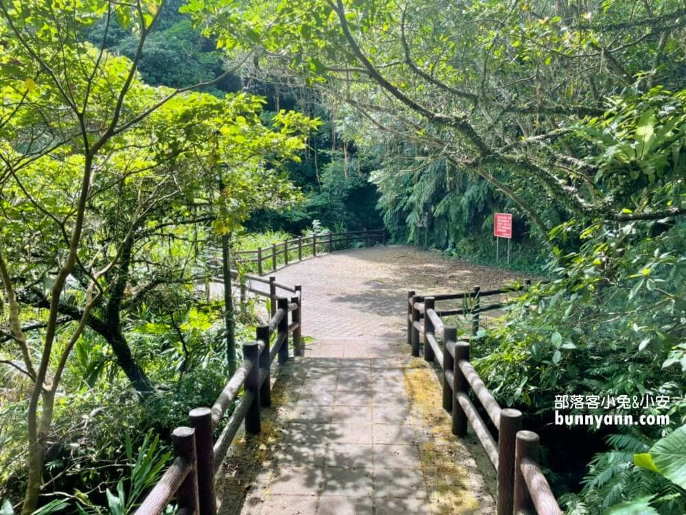 基隆【七堵泰安瀑布】來回大約30分鐘，終點是沁涼無比的森林瀑布