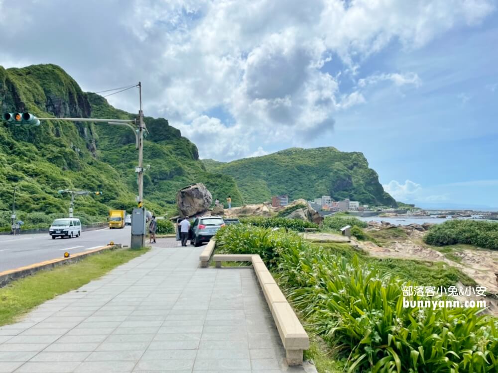 【南雅奇岩】冰淇淋岩石，湛藍大海讓人拋開煩惱