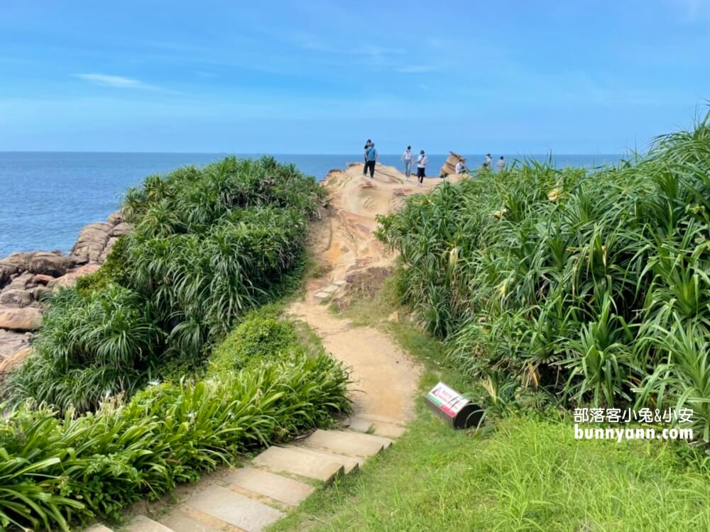 【南雅奇岩】冰淇淋岩石，湛藍大海讓人拋開煩惱