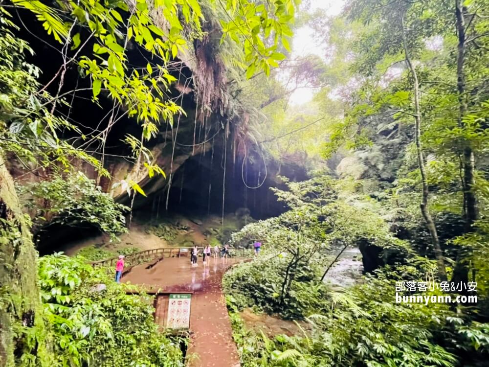 桃園【三民蝙蝠洞】拉拉山私房森林鋪瀑布步道景點