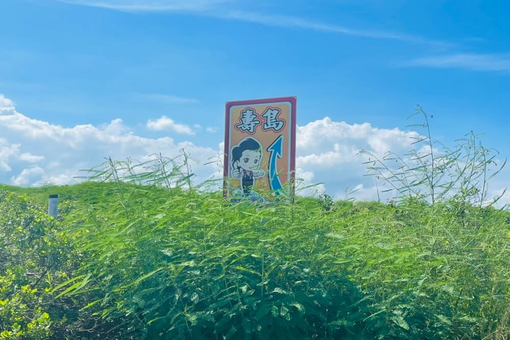 嘉義秘境白水湖壽島，海景第一排馬桶，美拍消失的島嶼和海潮馬路