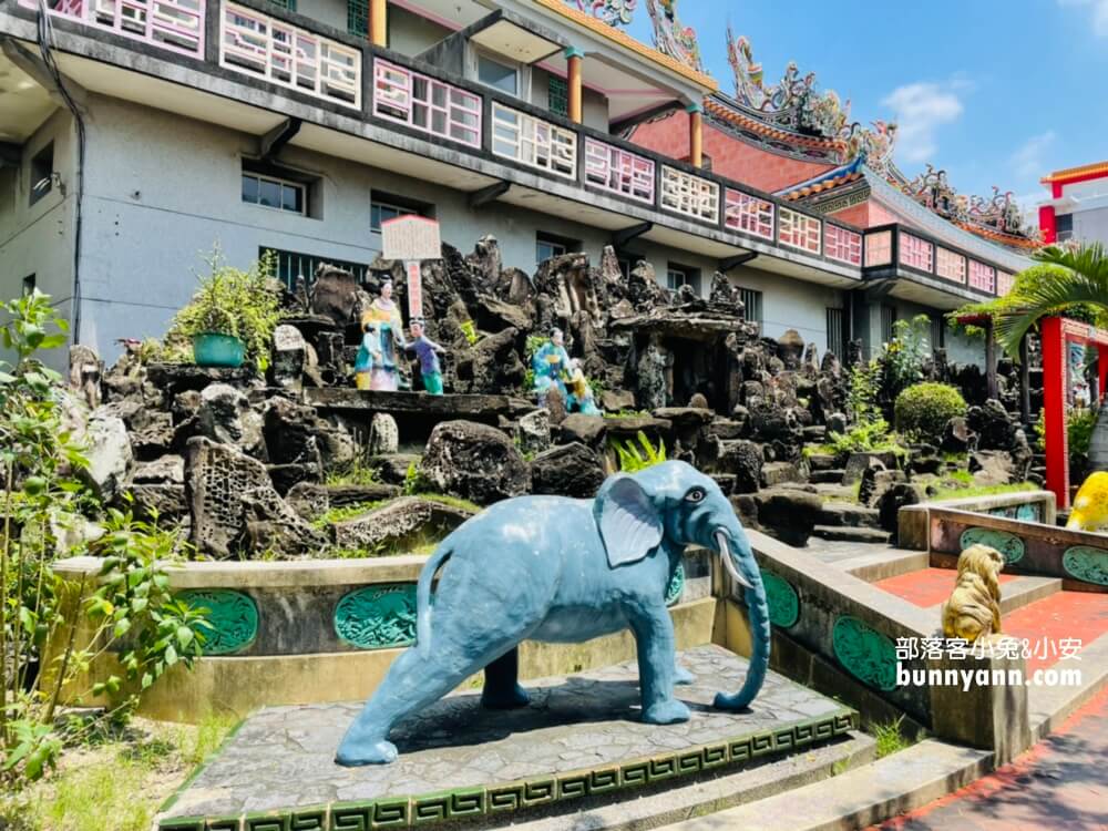 台南【麻豆代天府】刺激挑戰滾輪溜滑梯，還有驚悚地獄場景等你來玩