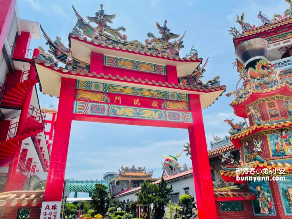 台南【麻豆代天府】刺激挑戰滾輪溜滑梯，還有驚悚地獄場景等你來玩
