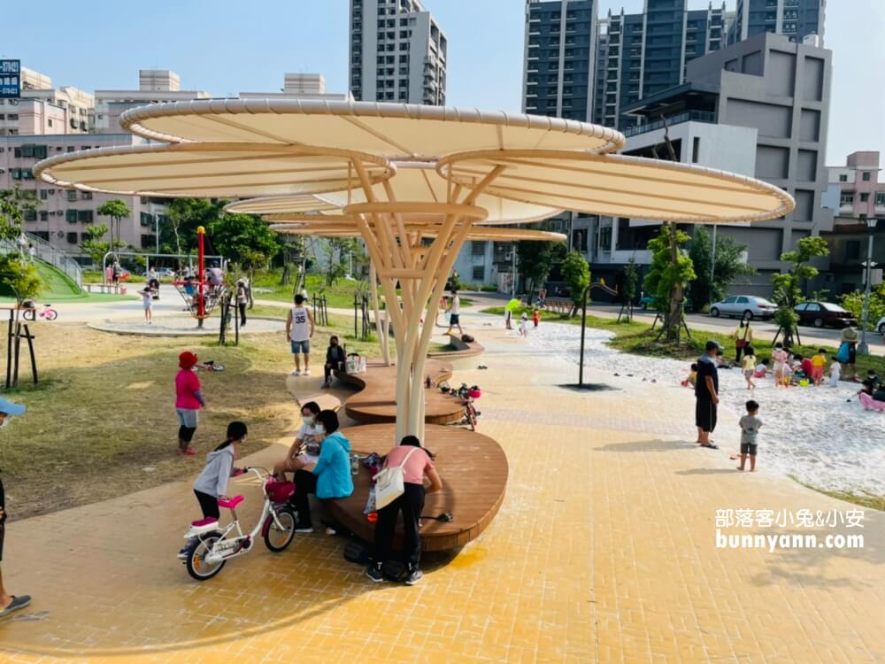 竹北【AI智慧園區公園】滑步車練習場，親子沙坑遊戲場來囉