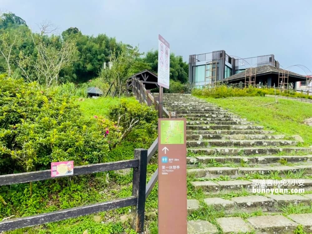 【二延平步道】除了景色悠閒，更能瞧見雲瀑、雲海、隙頂夕照、茶田景色等自然美景