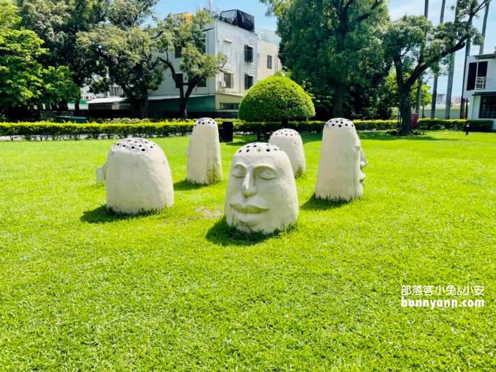 台南總爺藝文中心，免門票美拍綠色隧道，日式紅磚古蹟建築好美