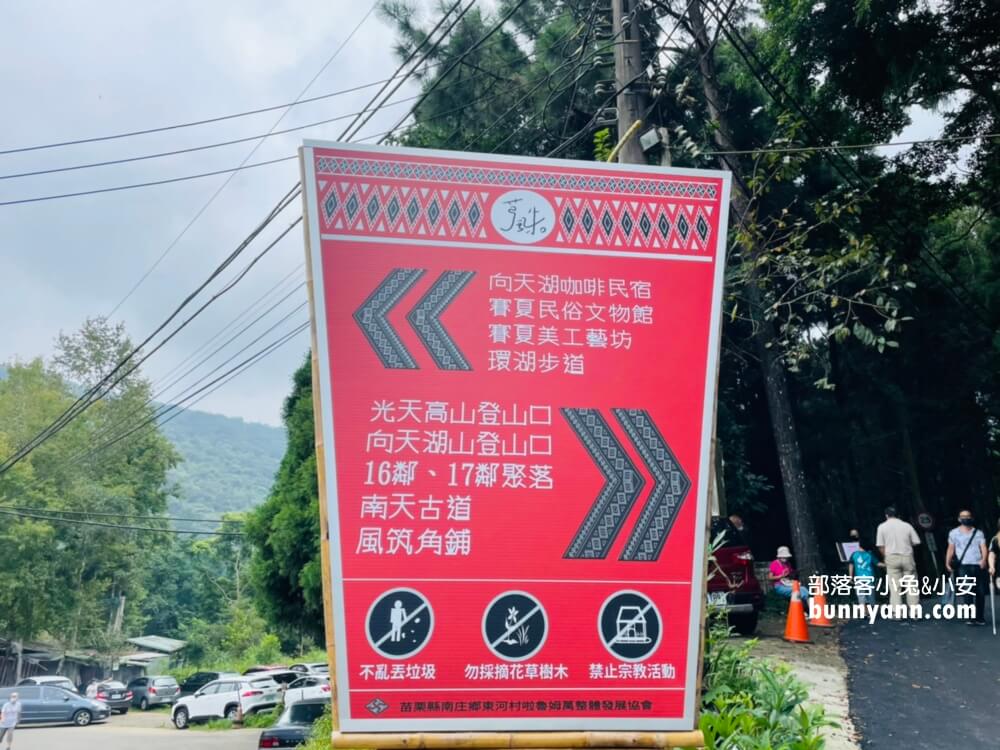 苗栗【向天湖】只要一小時就能繞一圈的山林步道