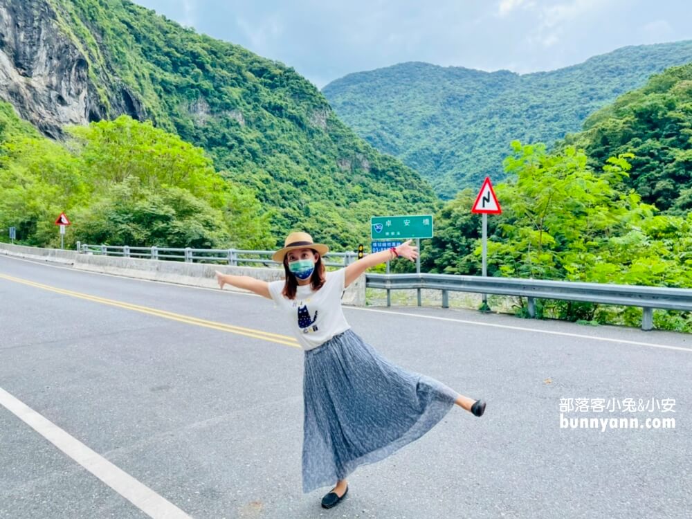花蓮【南安瀑布】走一分鐘即可賞飛瀑，地點交通觀光指南