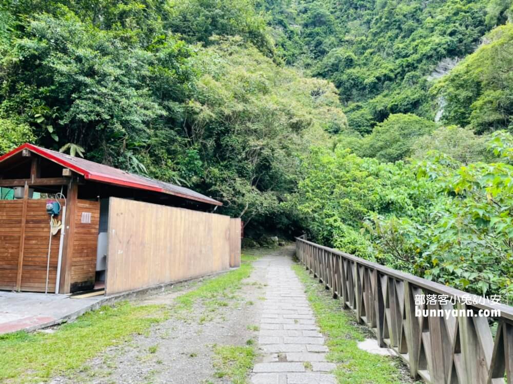 花蓮【南安瀑布】走一分鐘即可賞飛瀑，地點交通觀光指南
