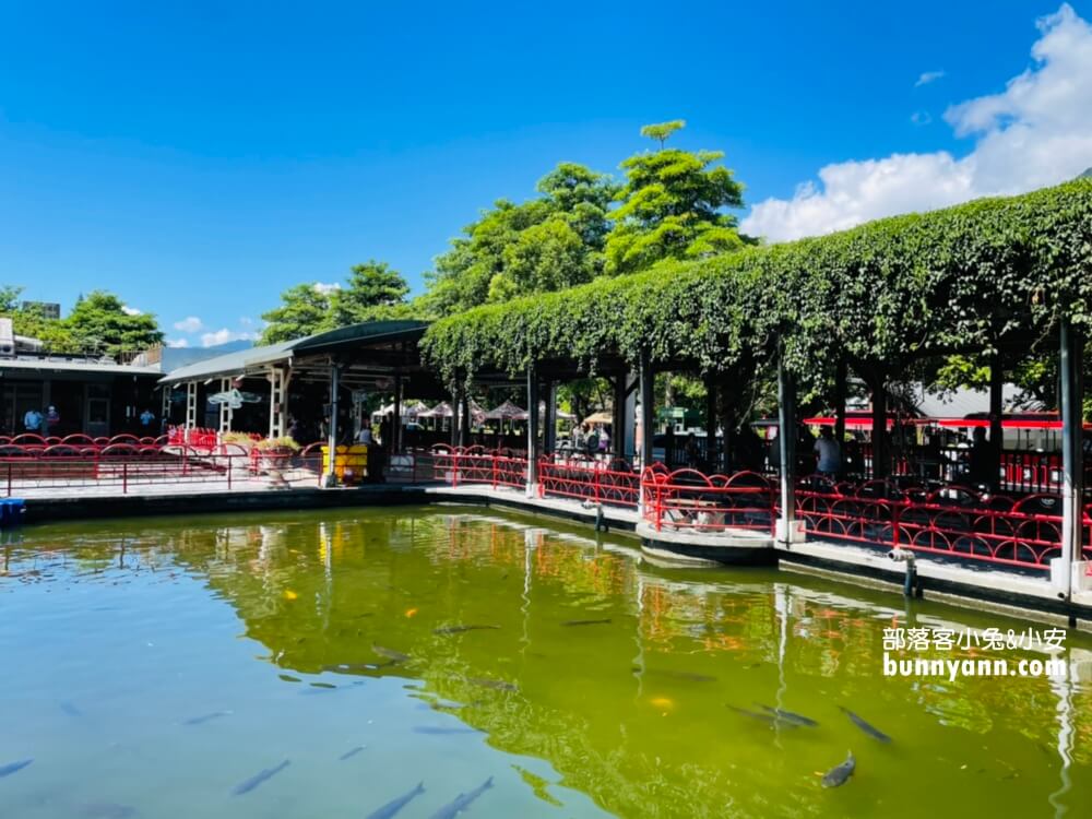 【花蓮觀光糖廠】光復糖廠吃冰一日遊，在這餵魚吃飼料好有趣