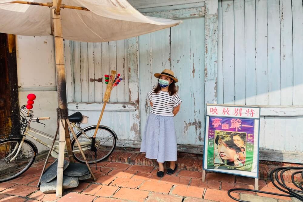 台南月津港親水公園，橋南老街半日遊，騎單車漫遊河濱好悠閒